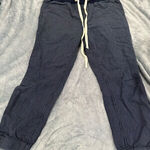 J. Crew Navy Striped women’s Pants